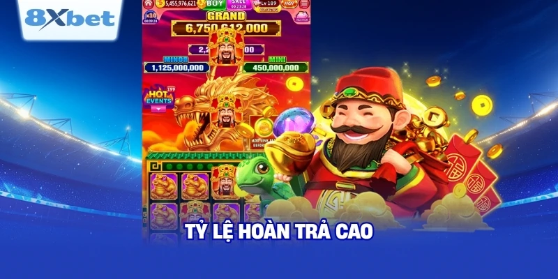 Tính năng đặc biệt tại nổ hũ 8XBET